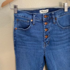 Madewell 10” High Rise Skinny Jean
